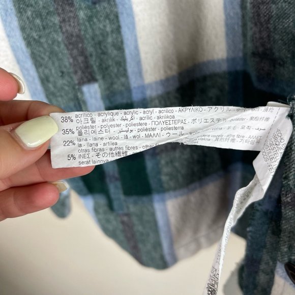 Zara Plaid Shacket - Picture 15 of 15